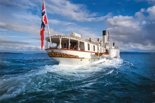 Skibladner on the lake Mjøsa