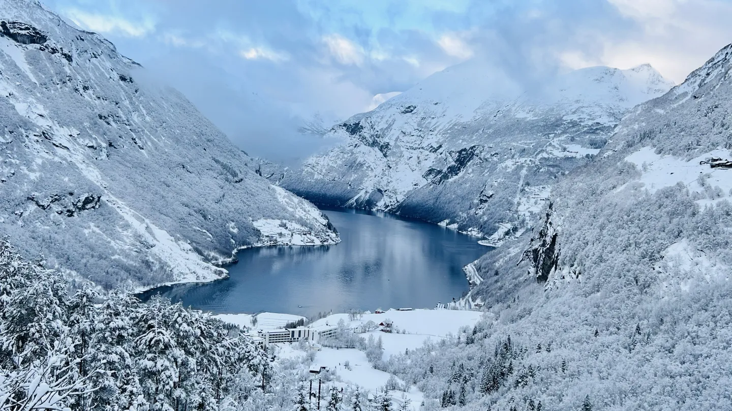 Vinter Geiranger