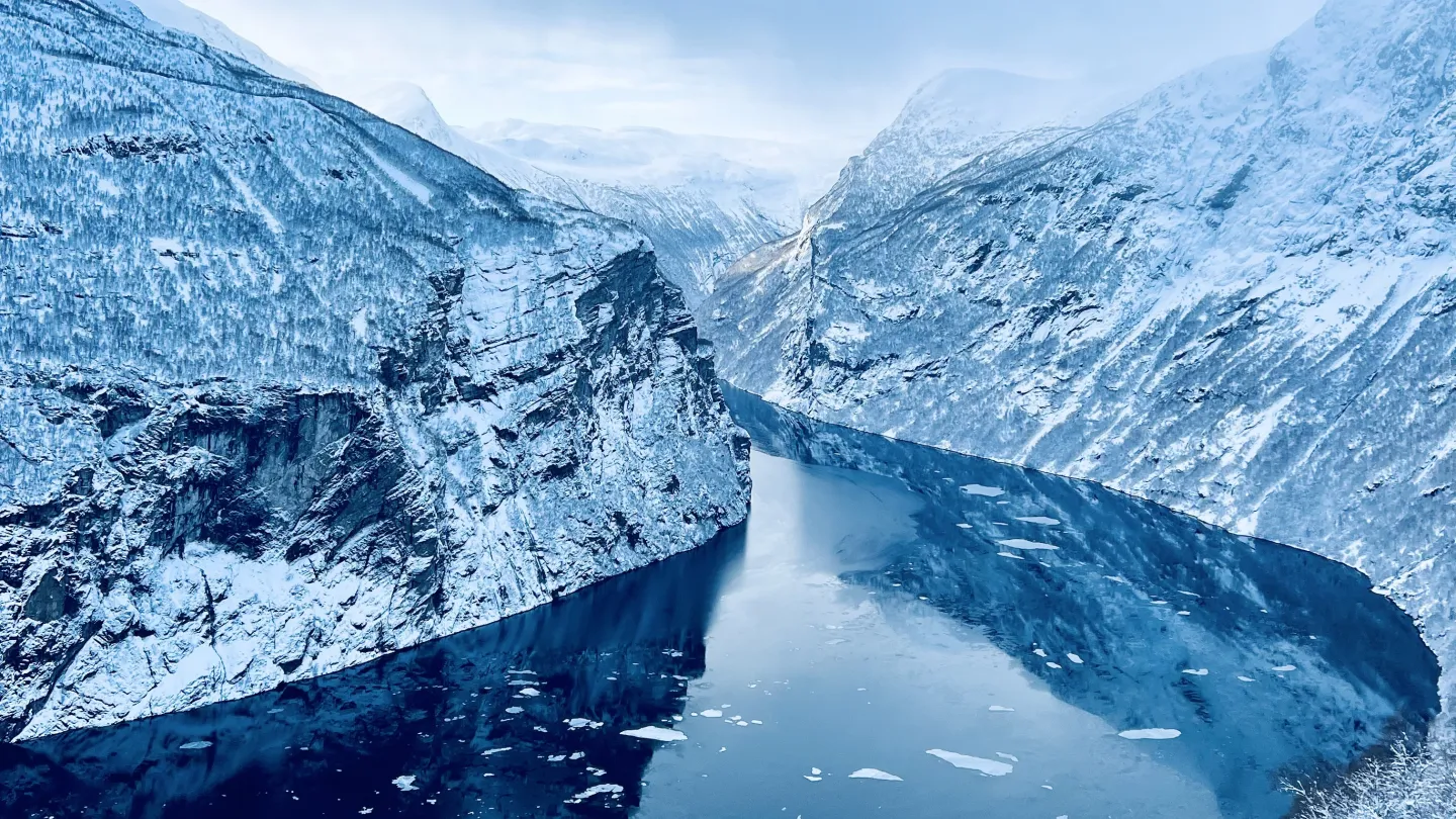 Vinter Geiranger