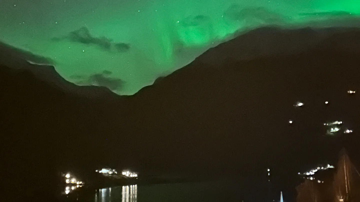 Nordlys Geiranger