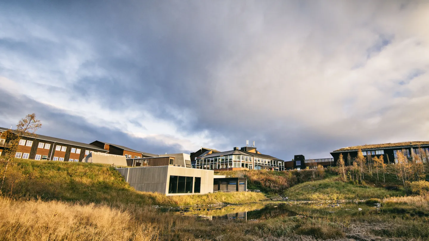 The facade of Røros Hotell