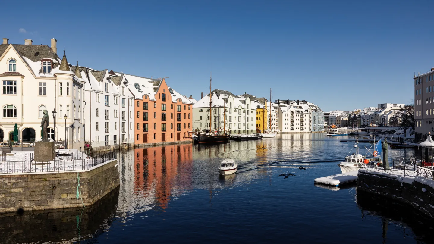 Vinter Ålesund