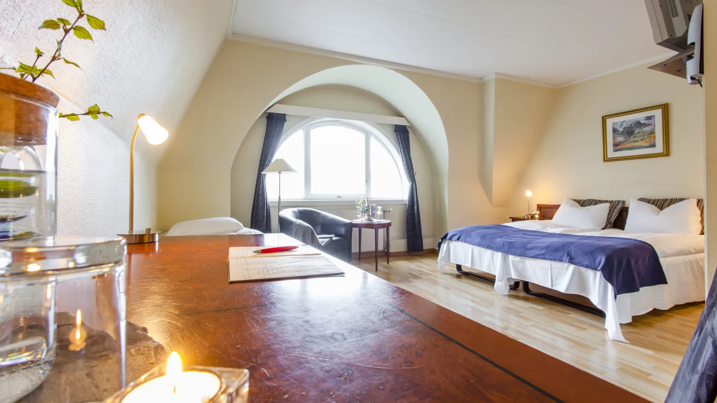 A room at Tyssedal Hotel