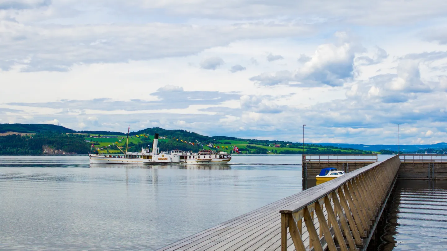 The quay at Atlungstad