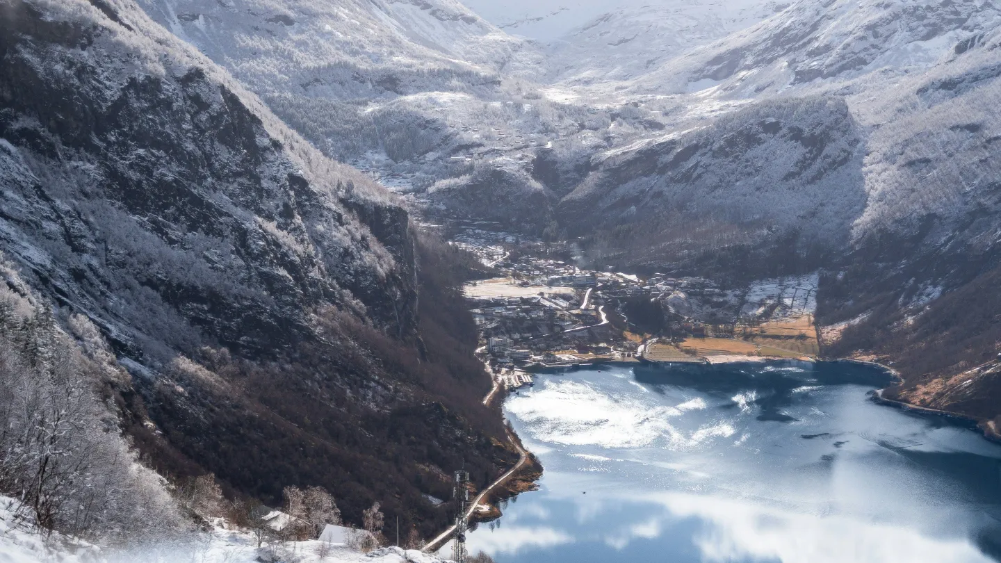 Vinter Geiranger