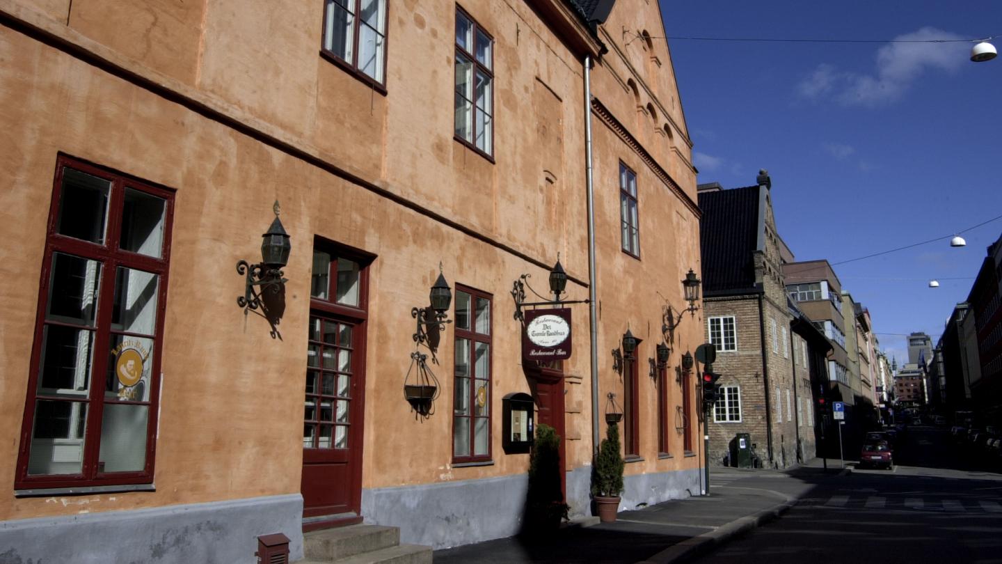 The exterior of Gamle Raadhus Restaurant