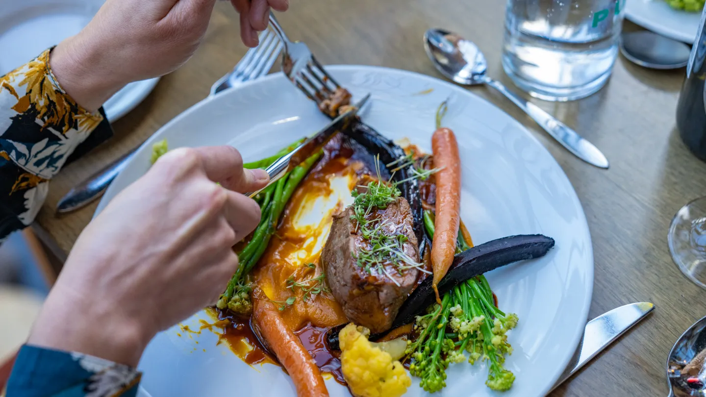 Food at Fretheim Hotel