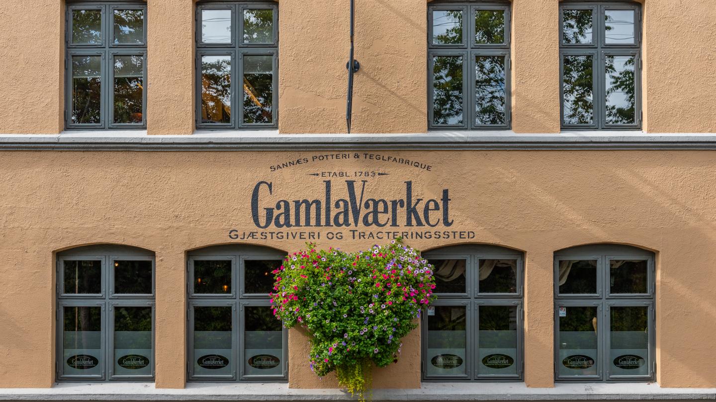 The exterior of GamlaVærket