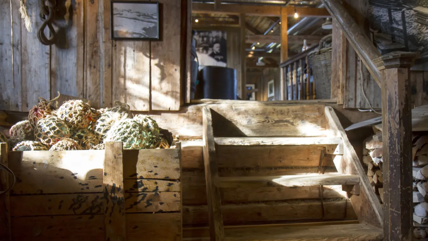 Interior details at STØTT - Top of Helgeland