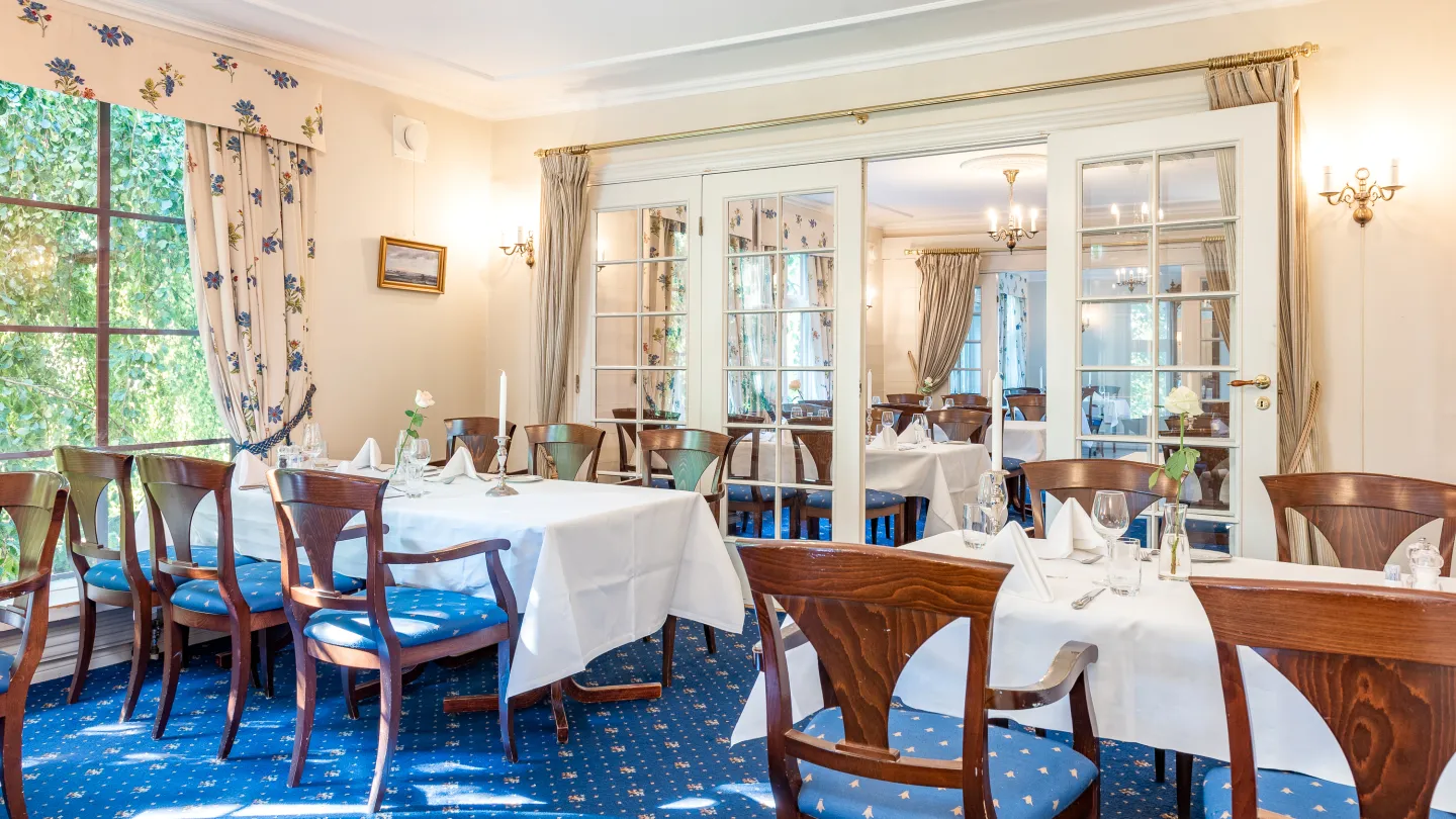 The restaurant at Kronen Gaard Hotell