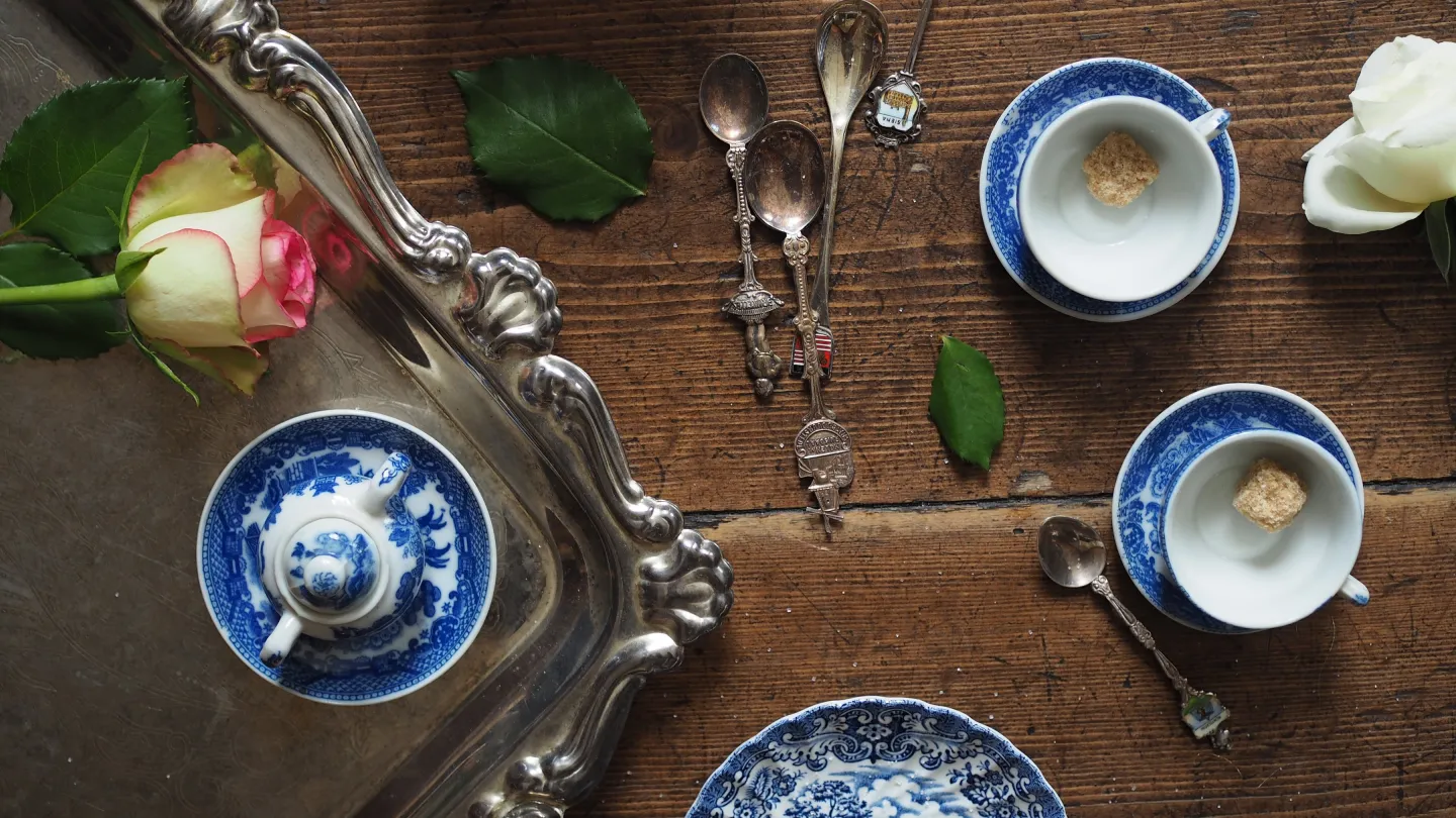 Tea served at Søstrene Storaas